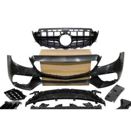 Paragolpes Delantero Mercedes W213 4p 2016-2019 / C238 look AMG E63