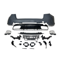Paragolpes Trasero Mercedes W205 4P 2014-2021 Look C63 New