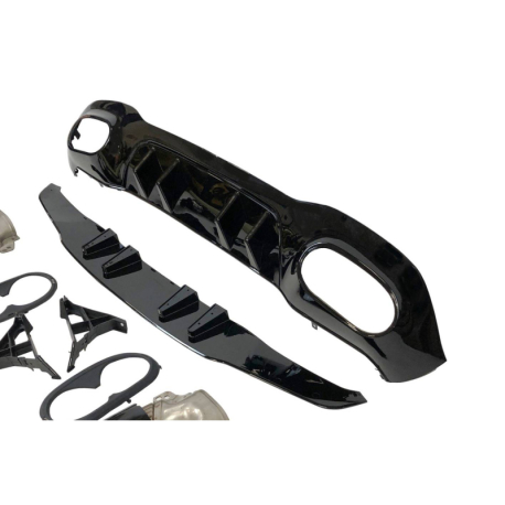 Difusor Trasero Mercedes W177 2018-2023 / 2023+ Look AMG A45