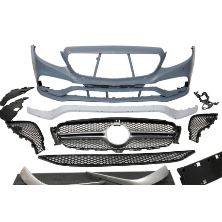 Kit De Carrocería Mercedes W213 4p / SW 2016-2019 look AMG E63 ABS