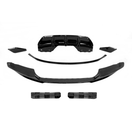 Kit De Carrocería BMW F16 X6 Look M Performance Brillante Negro