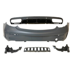 Paragolpes Trasero Mercedes W205 Coupe 2014-2020 Look C63