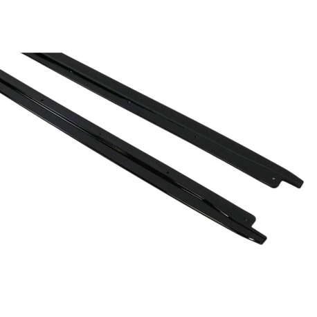 Difusor Taloneras BMW X6 F16 Look M-Performance Negro Brillante