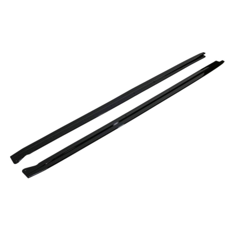 Difusor Taloneras BMW X6 F16 Look M-Performance Negro Brillante