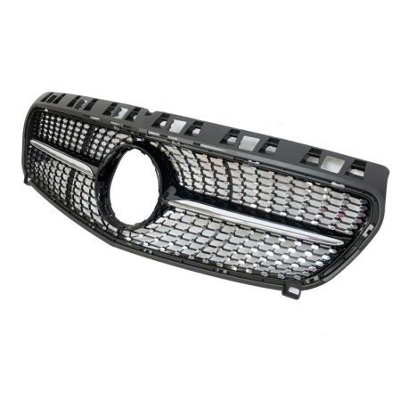Paragolpes Delantero Mercedes W176 2012-2015 A45 Look AMG Parrilla Con Sensores