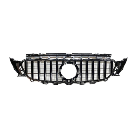Parrilla Mercedes W213 / C238 Look GT Full Black Cámara
