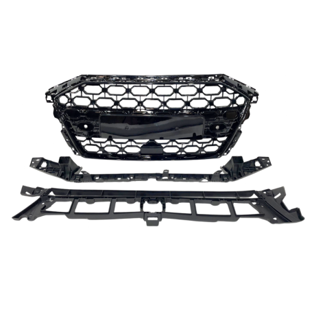 Parrilla Delantera Audi A3 2021+ Look RS3 Black