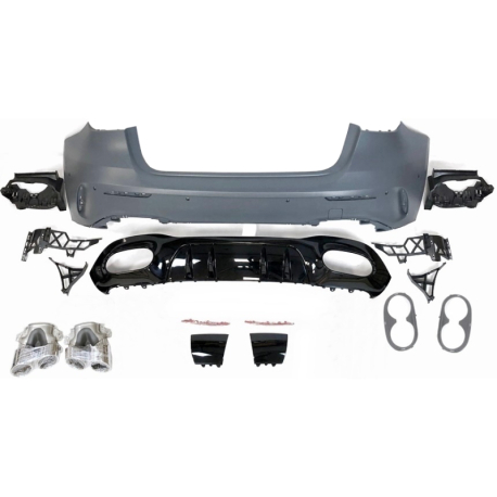 Kit Carrocería Mercedes W177 2018-2023 look A45 S Grill GT Black