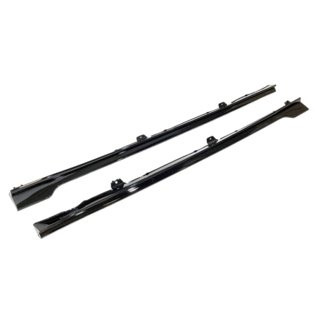 Difusor Taloneras Volkswagen Golf 7 / 7.5 GTI Look TCR Negro Brillante