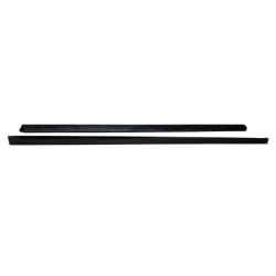 Taloneras Volkswagen Golf 7 / 7.5 Look Rline  Negro Brillante
