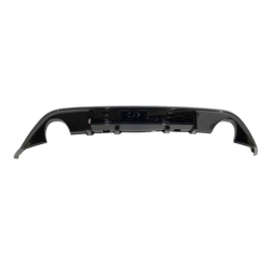 Difusor Trasero Volkswagen Golf 7 Look GTI Negro Brillante