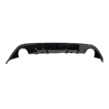 Difusor Trasero Volkswagen Golf 7 Look GTI Negro Brillante