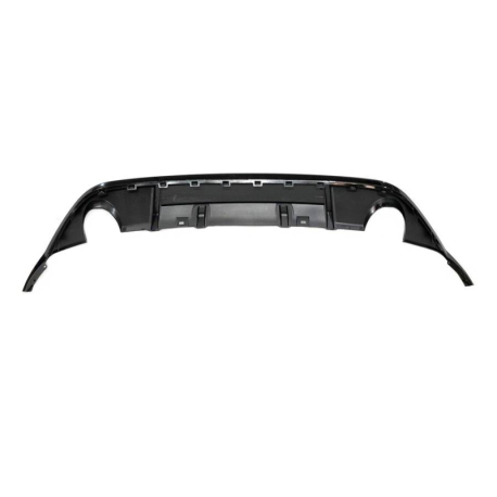 Difusor Trasero Volkswagen Golf 7 Look GTI Negro Brillante