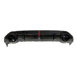 Difusor Trasero Audi A3 8Y Sedan 2019-2024 SLine Look RS3 ABS