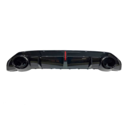 Difusor Trasero Audi A3 8Y Sportback 2019-2024 SLine Look RS3 ABS
