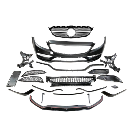 Kit De Carrocería Mercedes W205 2014-2018 Coupe Look AMG C63