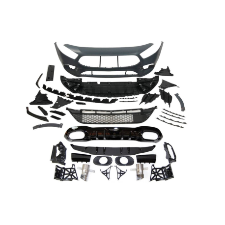 Kit De Carrocería Mercedes V177 Look AMG A35 4 Puertas