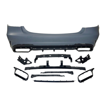 Paragolpes Trasero Mercedes W212 2014-2015 Look E63