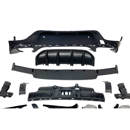 Difusor Trasero Mercedes GLC X253 COUPE 2020+ Look GLC63 Black