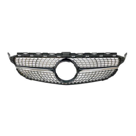 Parrilla Mercedes W205 2014-2018 Look Diamond Chromed