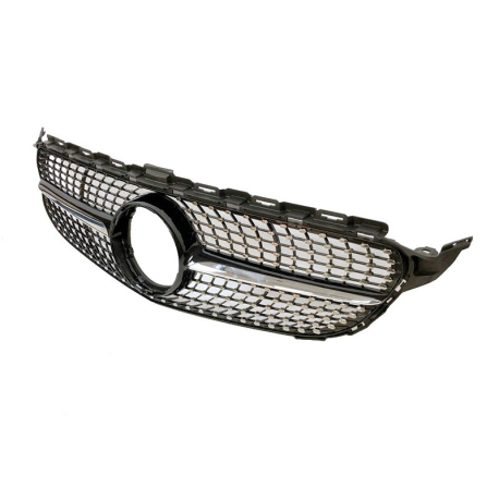 Parrilla Mercedes W205 2014-2018 Look Diamond Chromed
