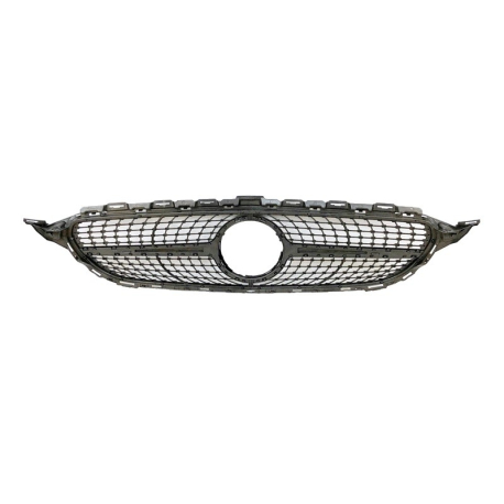 Parrilla Mercedes W205 2014-2018 Look Diamond Chromed