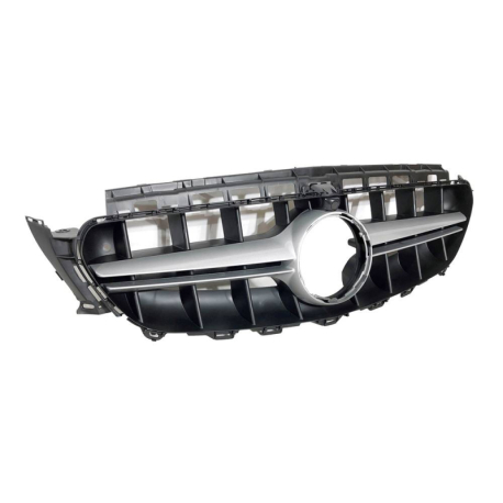 Parrilla Mercedes W213 4 puertas 16-19 / S213 16+ / C238 16+  Look AMG E63 Cámara