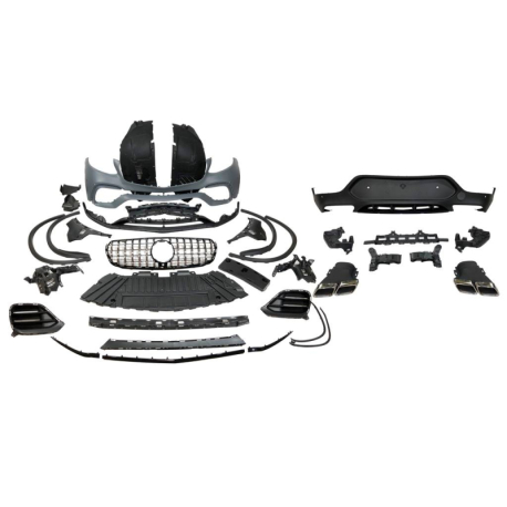 Kit De Carrocería Mercedes X253 GLC Coupe 2016-2019  look GLC 63 2020
