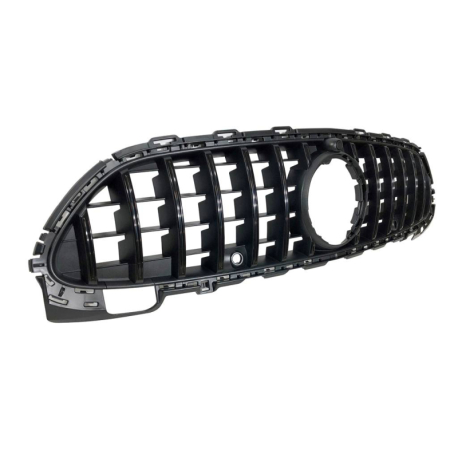 Parrilla Mercedes W206 2022+ Look GT Full Black Cámara