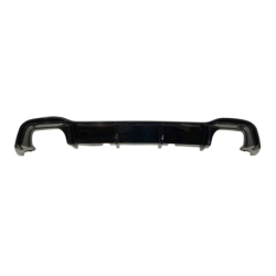 Difusor Trasero Volkswagen Golf 8 GTI Negro brillante 2 Salidas doble