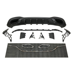 Difusor Trasero Mercedes W177 2018-2023 Look AMG
