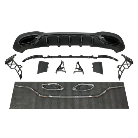 Difusor Trasero Mercedes W177 2018-2023 Look AMG