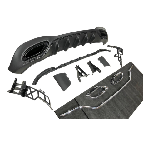 Difusor Trasero Mercedes W177 2018-2023 Look AMG