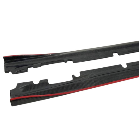Difusor Taloneras Mercedes W117 CLA Carbono