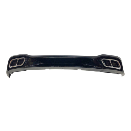 Difusor Trasero Volkswagen Golf 8 2019-2023 Negro brillante Look R