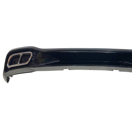 Difusor Trasero Volkswagen Golf 8 2019-2023 Negro brillante Look R