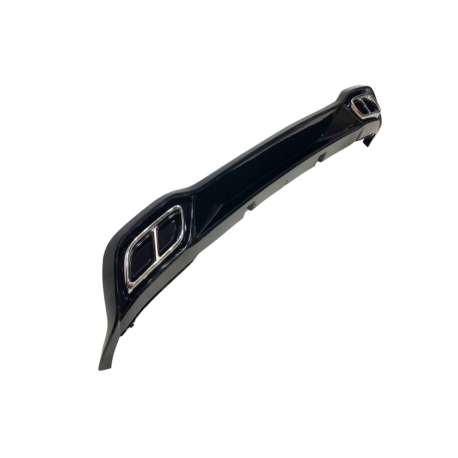 Difusor Trasero Volkswagen Golf 8 2019-2023 Negro brillante Look R