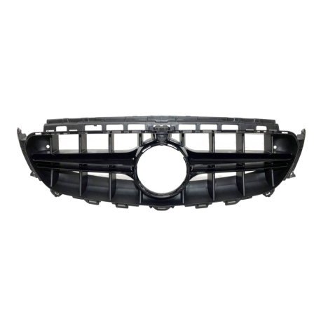 Parrilla Mercedes W213 4 puertas 16-19 / S213 16+ / C238 16+ Look AMG E63 Cámara Black