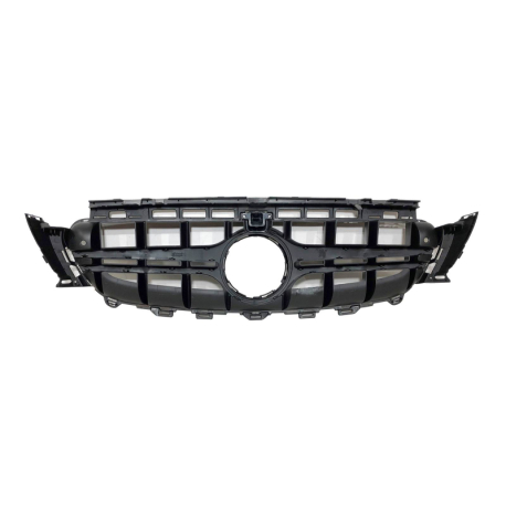 Parrilla Mercedes W213 4 puertas 16-19 / S213 16+ / C238 16+ Look AMG E63 Cámara Black