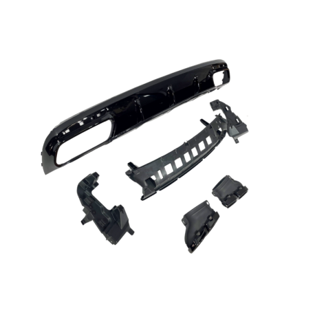 Difusor Trasero Mercedes C217 Coupe 2014-2020 Look Facelift S63