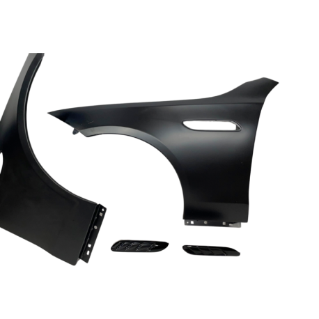 Aletas Mercedes W206 Sedan/SW/Coupe Look C63 Aluminio
