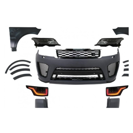 Kit De Carrocería Range Rover Sport 2013-2017 Look 2018 SVR