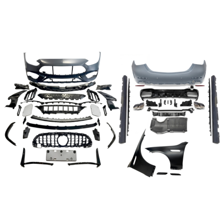 Kit De Carrocería Mercedes W206 4 Puertas Look AMG C63S