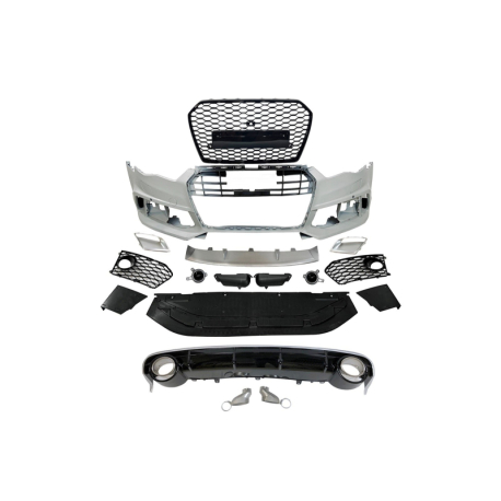 Kit De Carrocería AUDI A6 / A6 AVANT 2015- 2018 C7 Look RS6 ABS Cámara