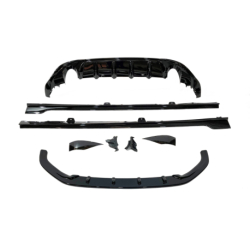 Kit De Carrocería Volkswagen Golf 7.5 GTI Look TCR Brillante Negro