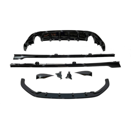 Kit De Carrocería Volkswagen Golf 7.5 GTI Look TCR Brillante Negro