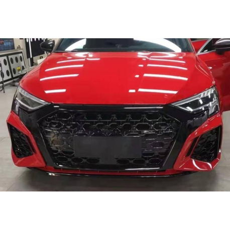 Paragolpes Delantero Audi A3 8Y Sedan / Sportback 2019-2024 Look RS3 Spoiler