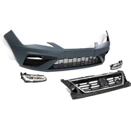 Paragolpes Delantero Seat Leon MK3 2013-2019 Look FR Spoiler