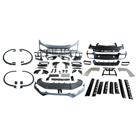 Kit De Carrocería Porsche Cayenne 9Y0.1 2018-2023 Look Turbo