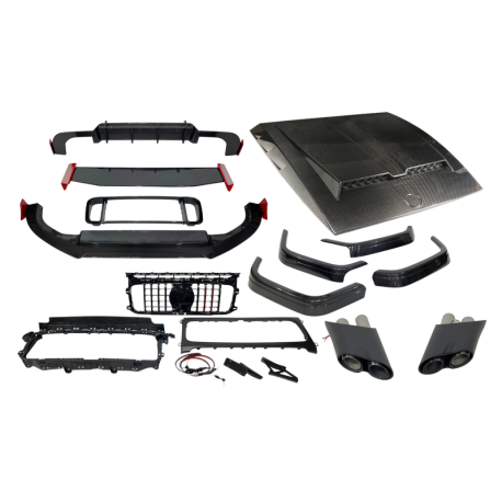 Kit De Carrocería Mercedes W464 Look Rocket 900